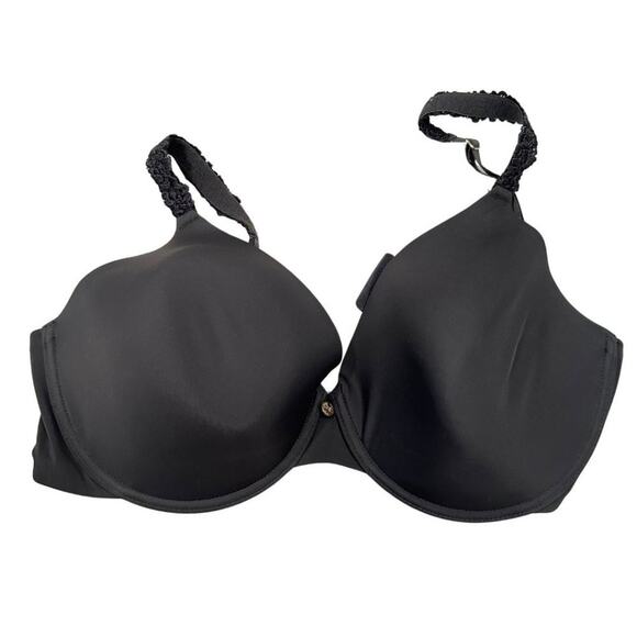 Natori Rose Dream Custom Coverage Underwire Bra Black Size 32G - Picture 4 of 8